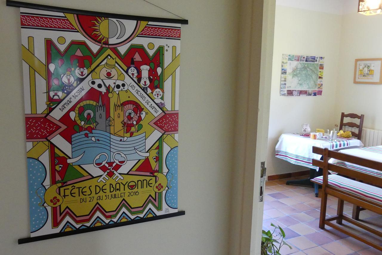 Chambres D'Hotes Haitz Ondo Hasparren Esterno foto